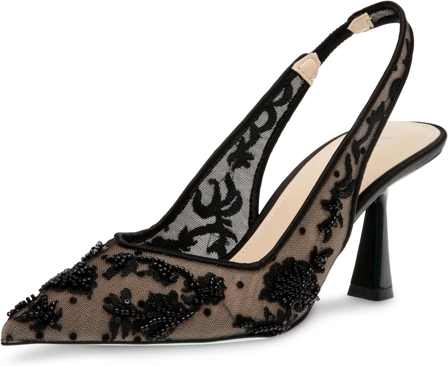 Betsey Johnson Womens Nikki Cushioned Footbed Slingback Heels Review