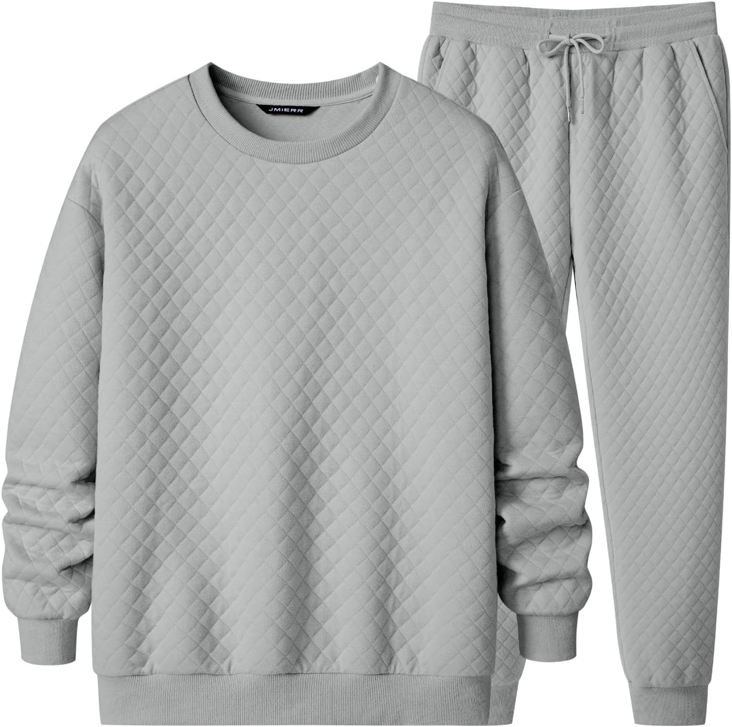 JMIERR Men's Quilted Casual Outfits for Comfort and Style