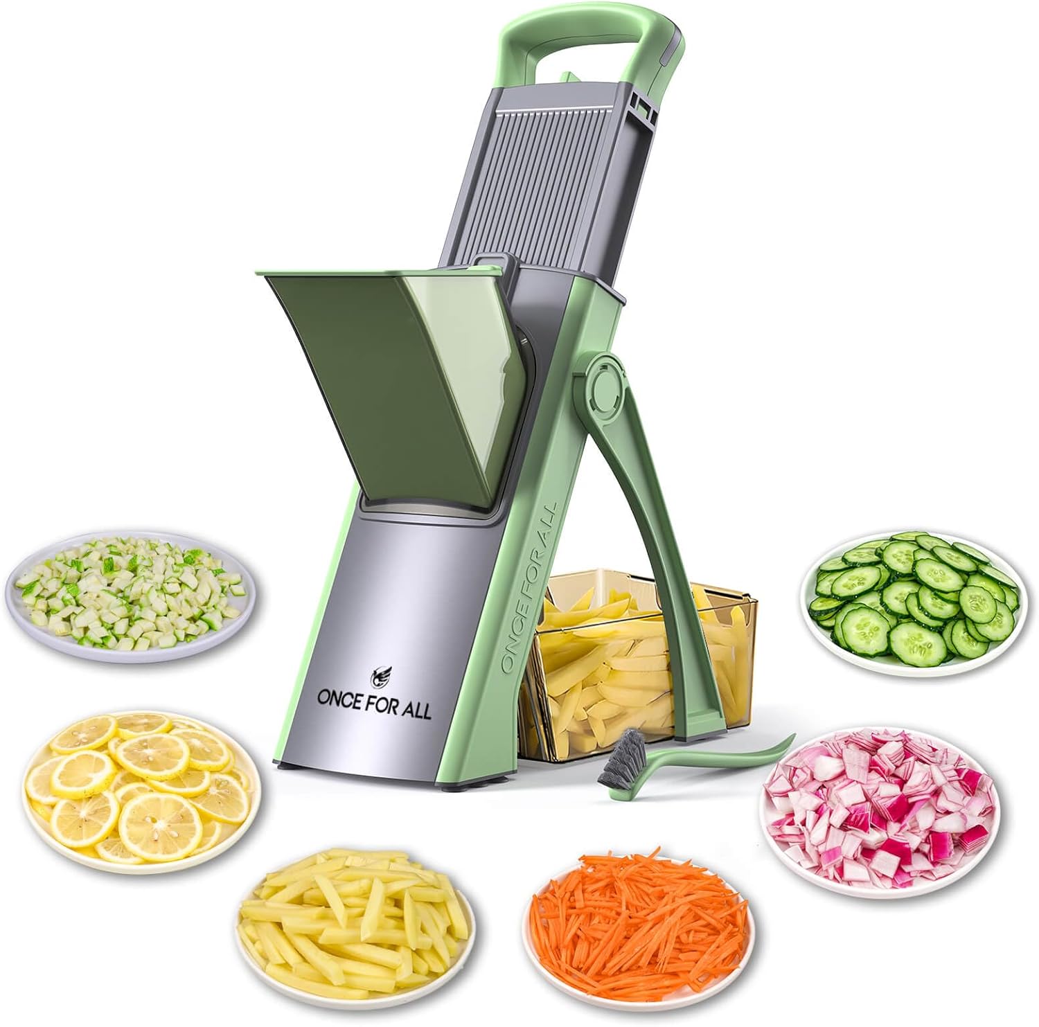 Upgrade Safe Mandoline Slicer Plus for Effortless Vegetable Prep