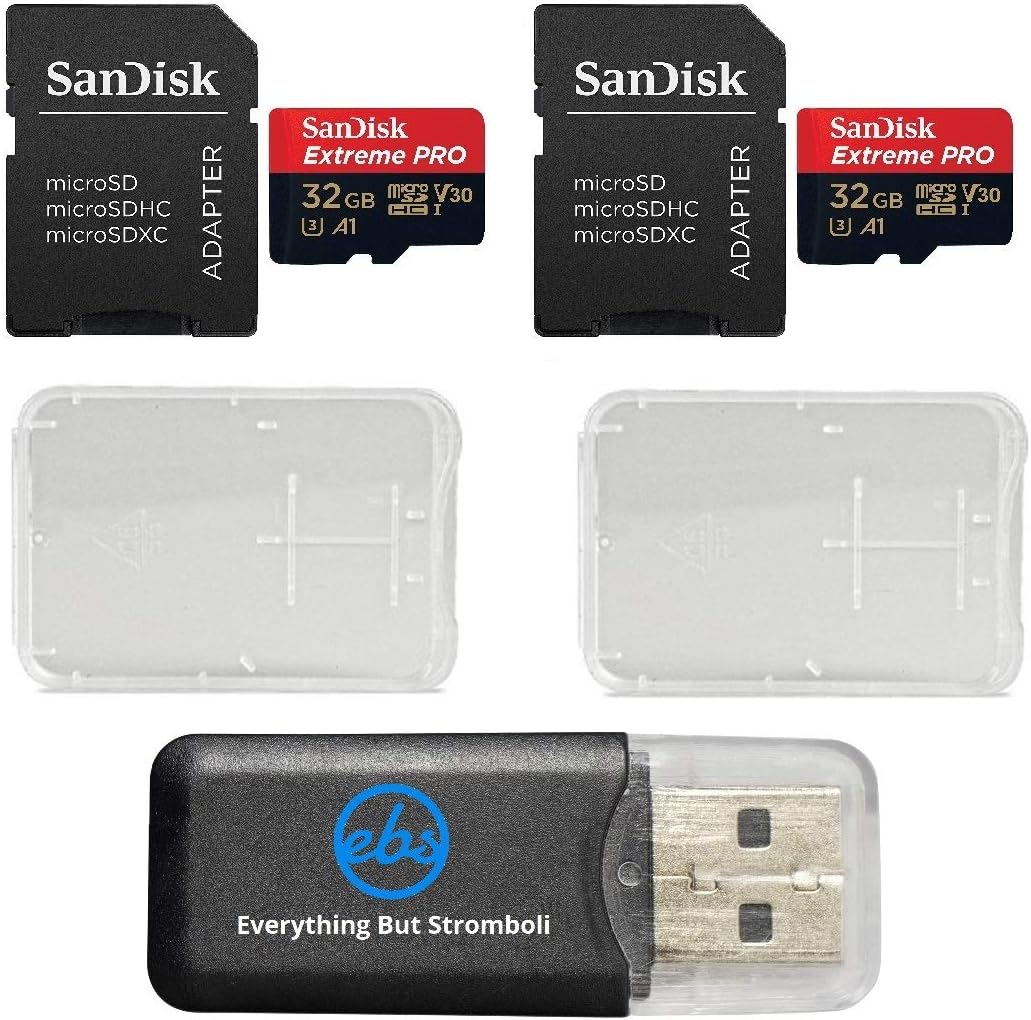 High-speed 32GB SanDisk MicroSD Bundle