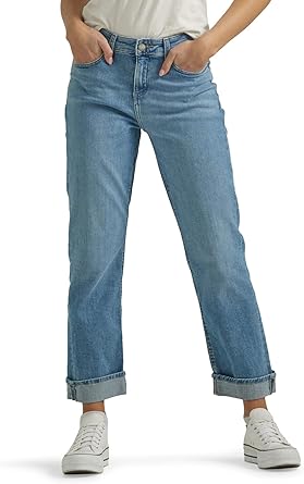 Lee Women's Mid Rise Boyfriend Jean for Ultimate Comfort and Style