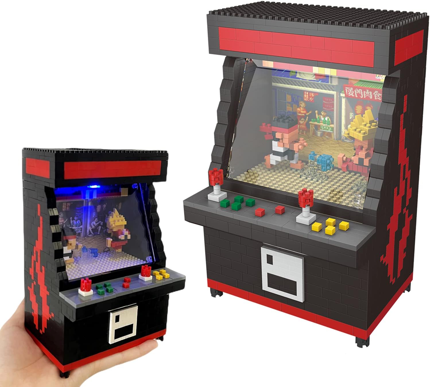 Nano Fighter Game Building Set - 1060 Micro Blocks