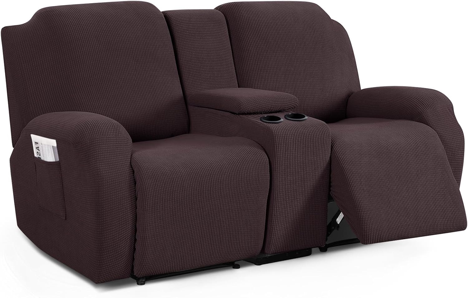 TAOCOCO Loveseat Recliner Cover for 2 Seat Recliner Couch