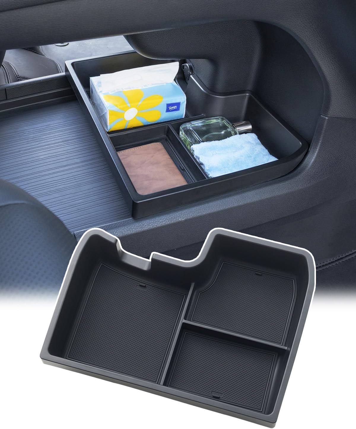 Console Bottom Organizer for 2021-2025 Toyota Sienna Accessories