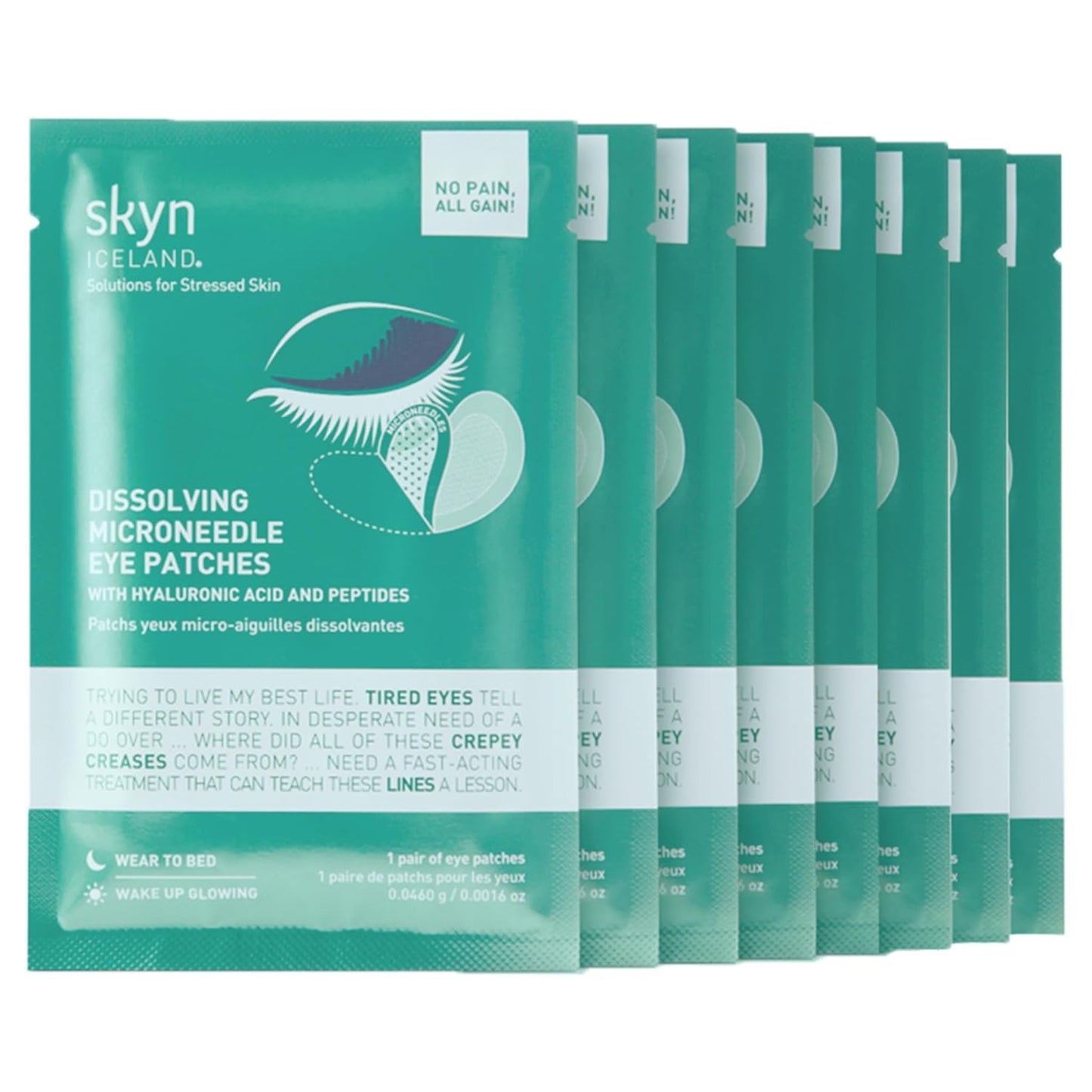 skyn ICELAND Microneedle Under Eye Patches for Fine Lines