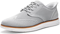 Bruno Marc Men's KnitFlex Mesh Oxfords - Lightweight Comfort