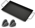 Utheer Upgraded Nonstick Cast Iron Griddle for All Heat Sources