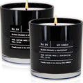 Luxury Scented Soy Jar Candle with Blood Orange & Grapefruit