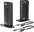 USB 3.0 and USB-C Universal Laptop Docking Station - Dual HDMI