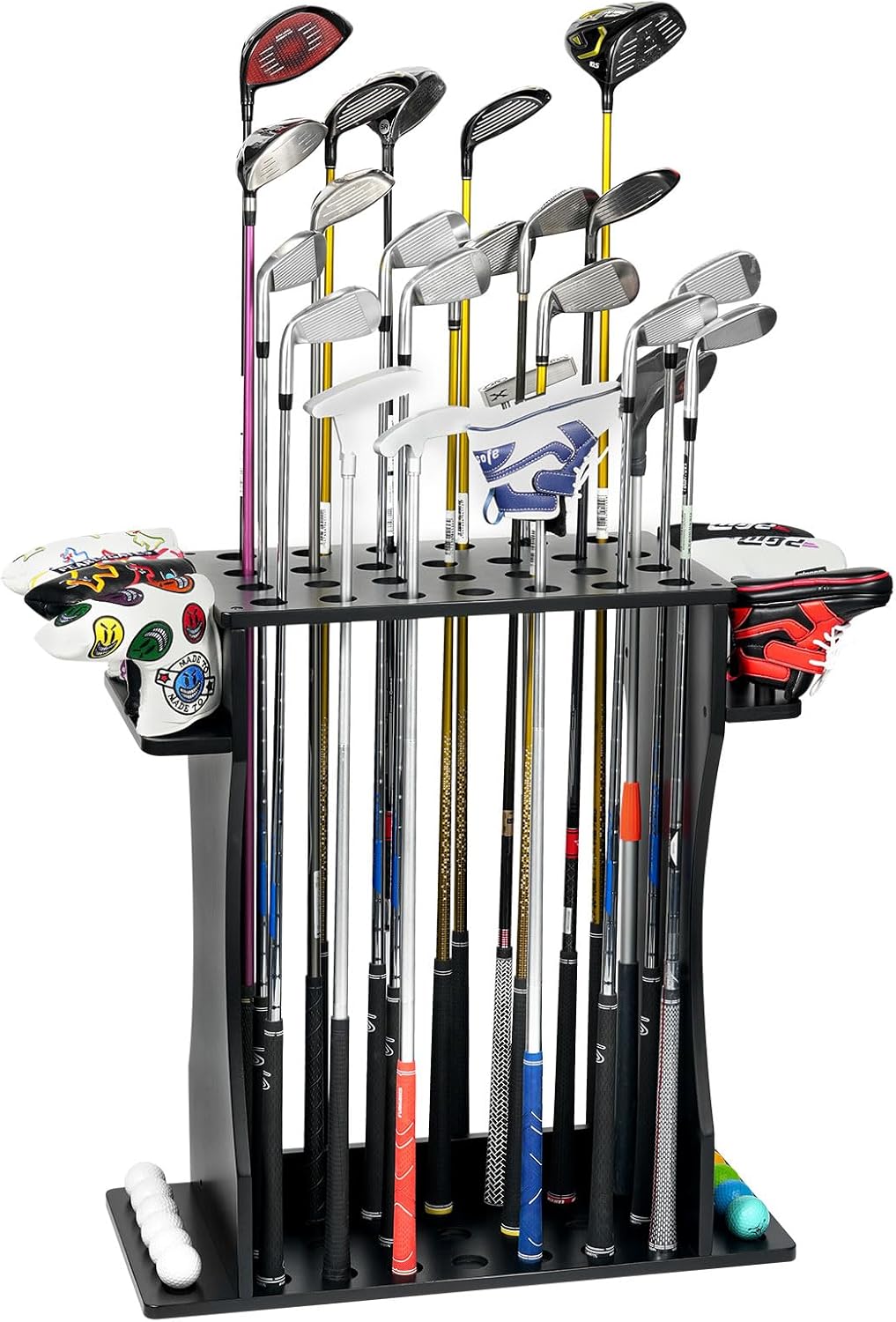 XCSOURCE Wooden Golf Club Holder - Organize Your Gear!