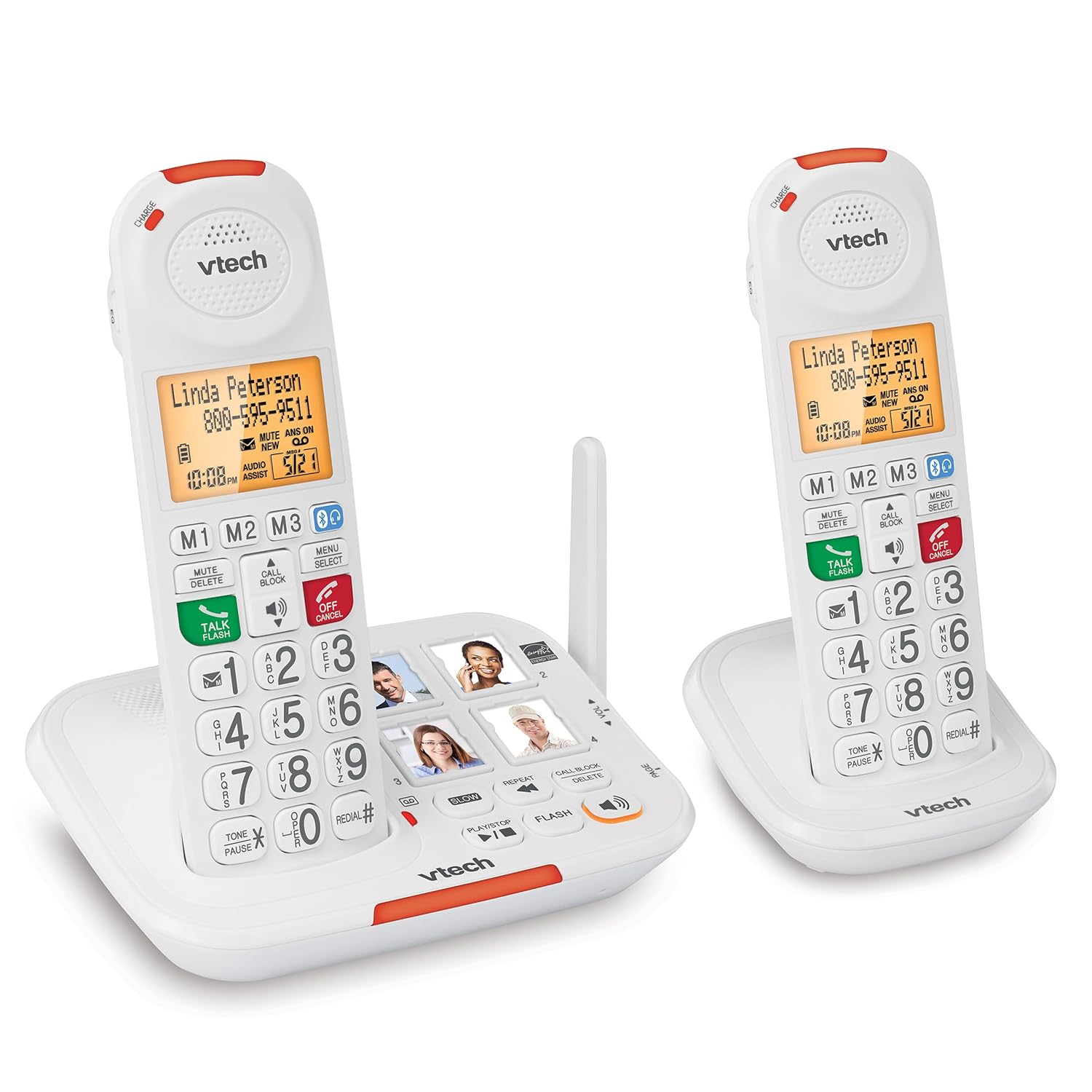 VTech SN5127 Amplified Cordless Senior Phone with Big Buttons
