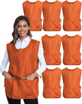 Xeoxarel Women's Cobbler Apron Vest with 3 Pockets - Classic Fit