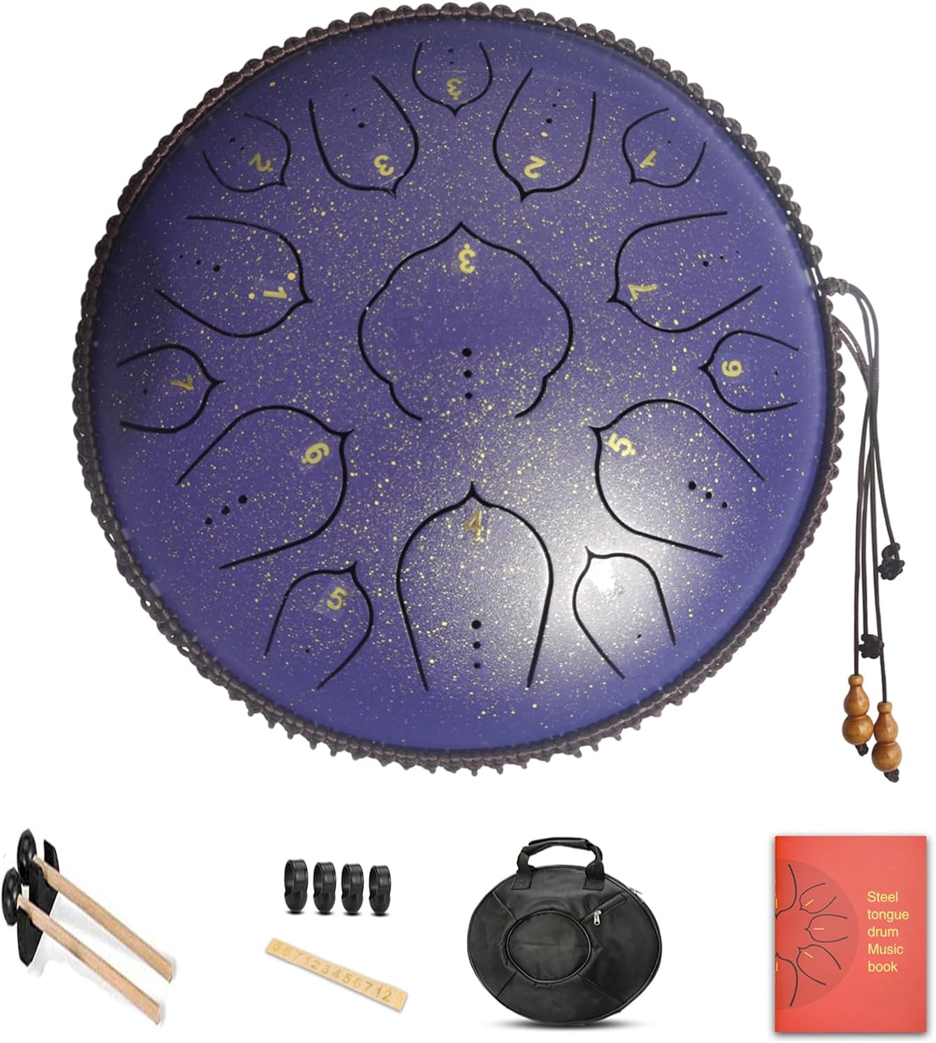 14 Inch Steel Tongue Drum for Ethereal Sounds and Joyful Music
