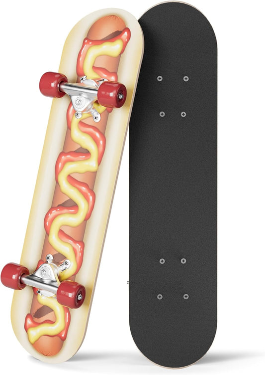 24 Inch Rude Boyz Mini Cruiser Skateboard for Kids Ages 5-8