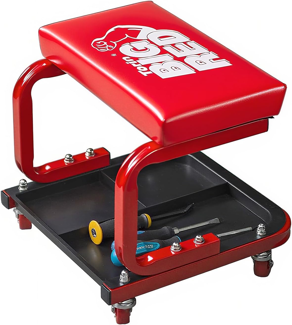 Big RED 250lb Red Rolling Automotive Creeper for Mechanics