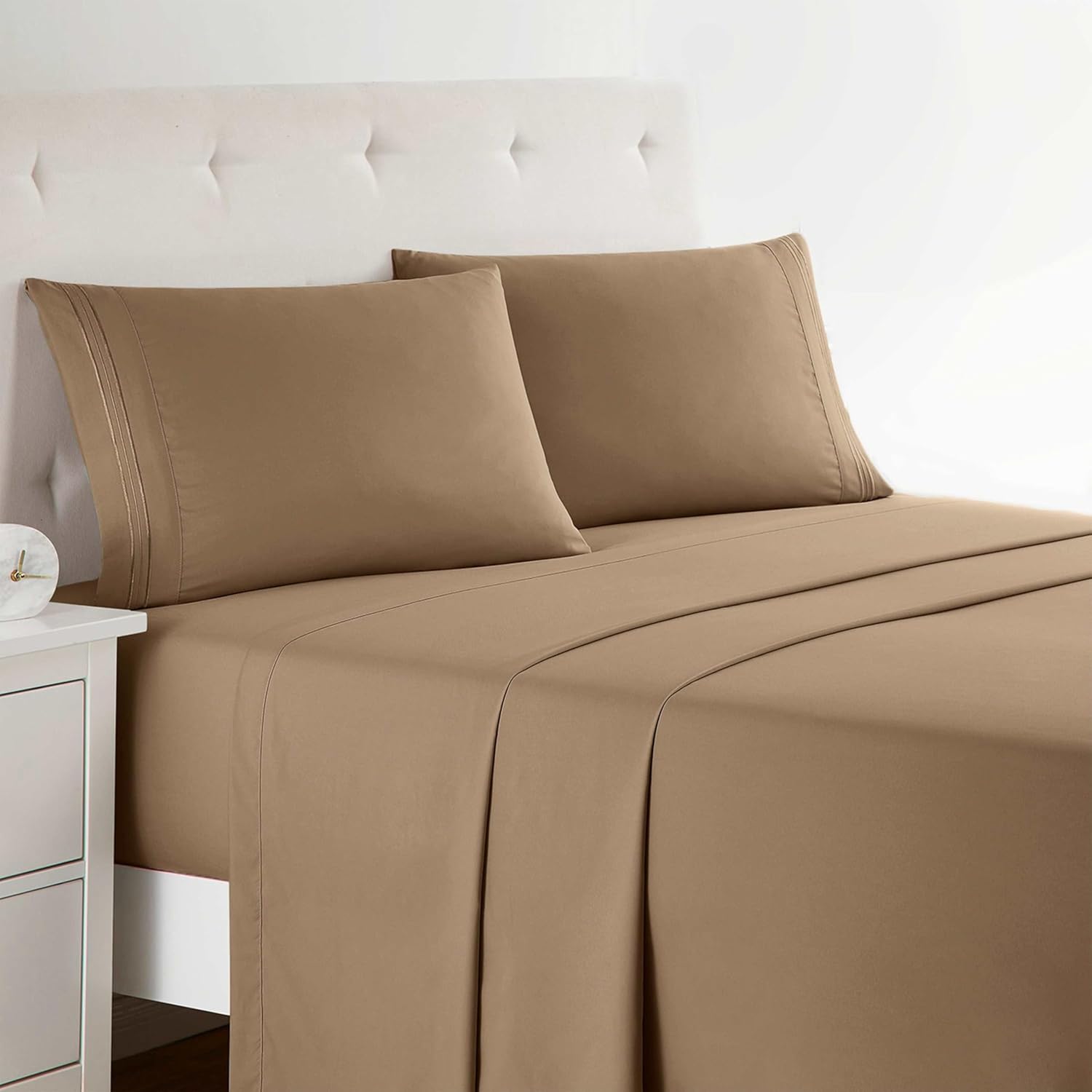 Clara Clark Bed Sheets Set - Luxury Soft Deep Pocket Sheets