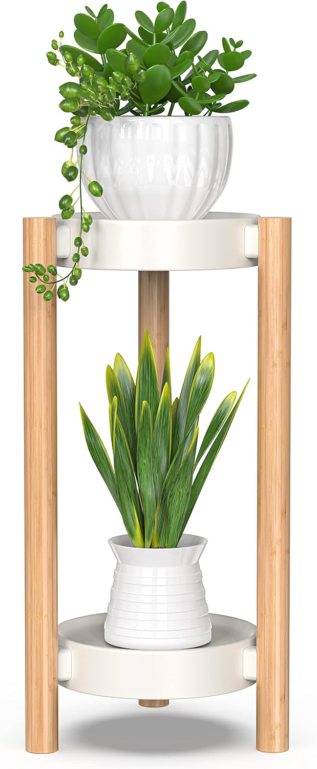 Bamboo Plant Stands Indoor for Stylish Home and Garden Display