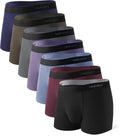 DAVID ARCHY Men's Bamboo Rayon Underwear 7-Pack for Soft Comfort