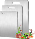 Titanium Cutting Board Set of 3 - Durable Double-Sided Kitchen Boards