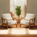 Set of 2 Mid Century Modern Accent Chairs by Bonnlo
