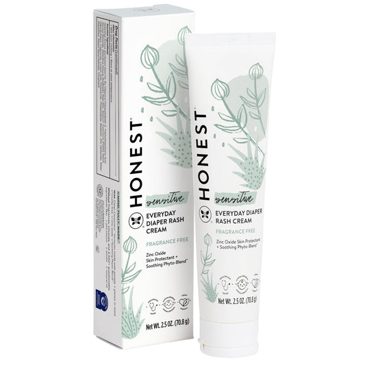 Honest Co. Calming Diaper Rash Cream | NEA Recognized | 2.5 oz