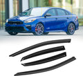 Window Visor for 2019-2024 Kia Forte - Outside-Mount Rain Guards 4PCS
