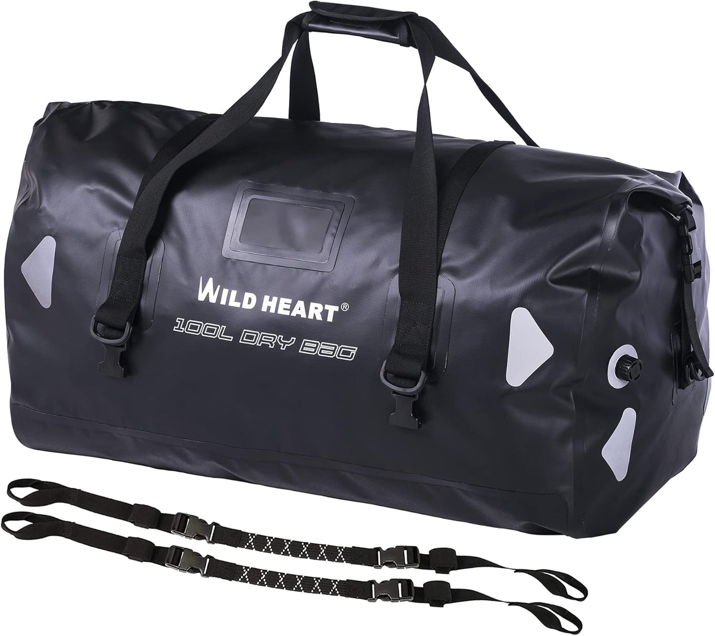 WILD HEART Waterproof Motorcycle Duffel Bag for Outdoor Adventures