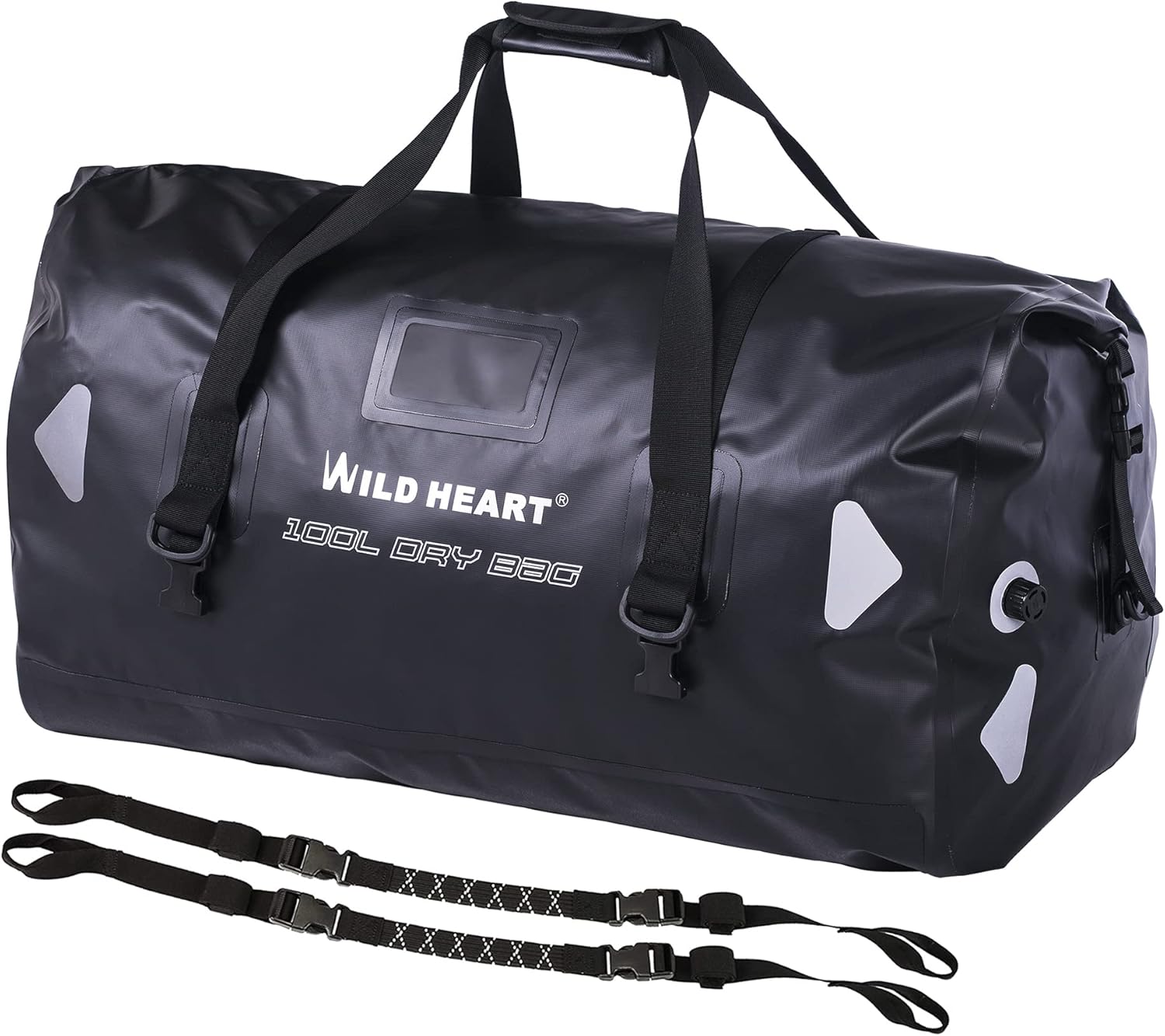 WILD HEART Waterproof Motorcycle Duffel Bag for Outdoor Adventures