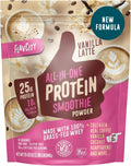 FlavCity Grass Fed Whey Protein Powder Vanilla Latte - Convenient