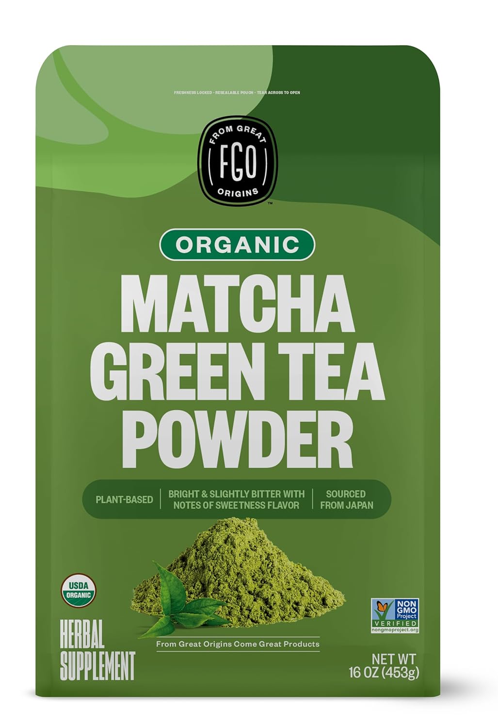Organic Matcha Green Tea Powder for Cooking and Smoothies