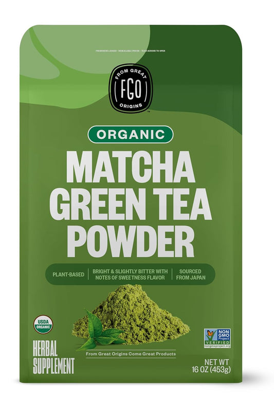 Organic Matcha Green Tea Powder for Cooking and Smoothies