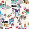 100% Combed Cotton Printed Fabric by the Yard - Soft Medium Weight