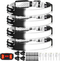 Adelante LED Headlamp Flashlight 4Pack - 1000LM Wide-Beam Rechargeable