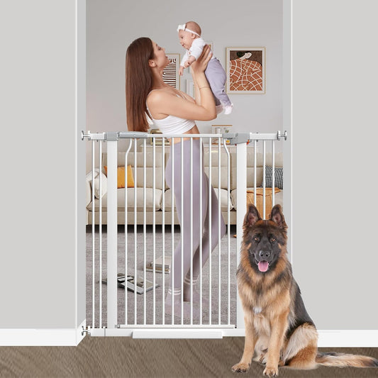 40.55 Extra Tall Baby Gate for Stairs - Safe for Pets and Kids