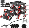 Heavy Duty 3000LBS Furniture Dolly with 5 Wheels & Brake