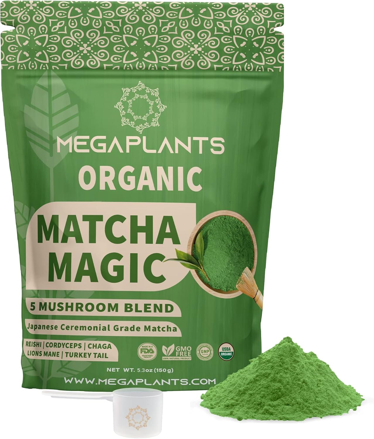 Focus & Energy Boost | Organic Matcha Blend