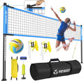 Outdoor Portable Volleyball Net Set System for Backyard - Quick Setup