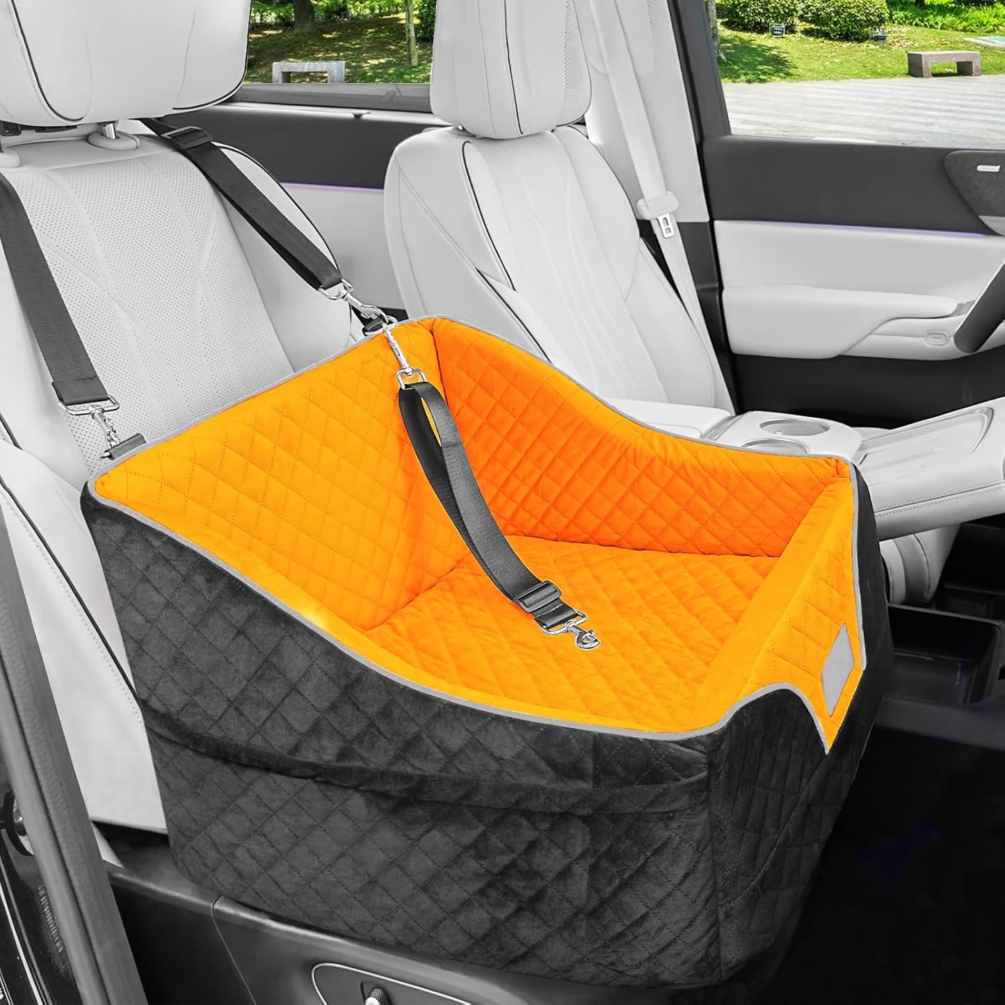 Lepark Small Dog Car Seat: Travel Safely in Style!