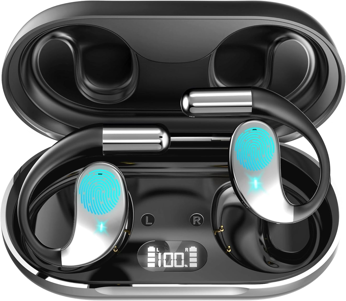 3-in-1 Wireless Translator Earbuds - 144 Languages, 60h Battery, HiFi Sound
