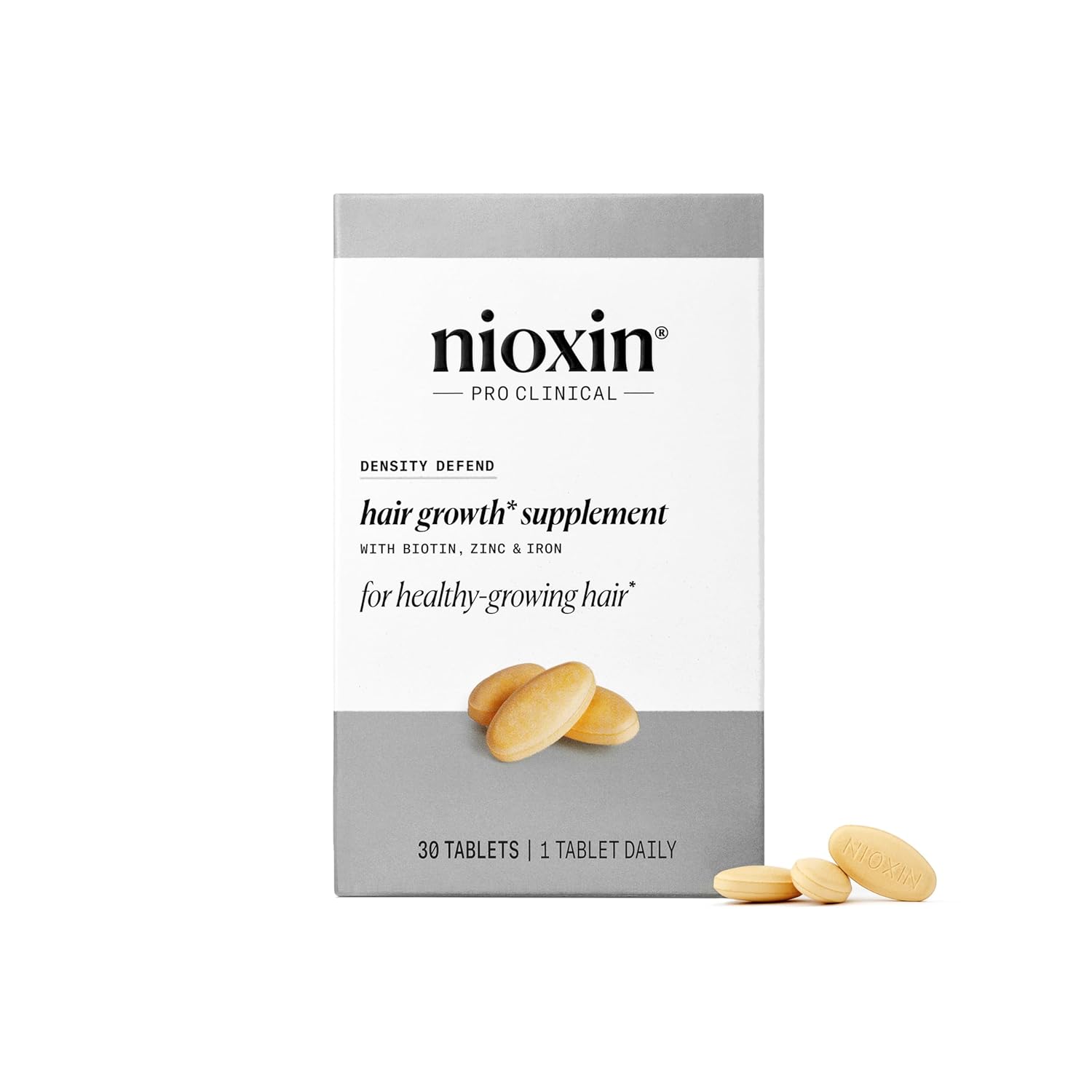 NIOXIN Density Defend Hair Growth Supplements for Thickness