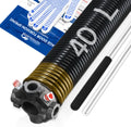 Left Hand Wind Black Cone 2in x 40in Garage Door Torsion Spring