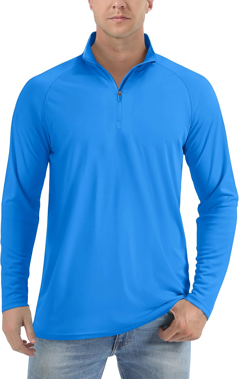 TACVASEN UPF 50+ Sun Protection Athletic Shirt