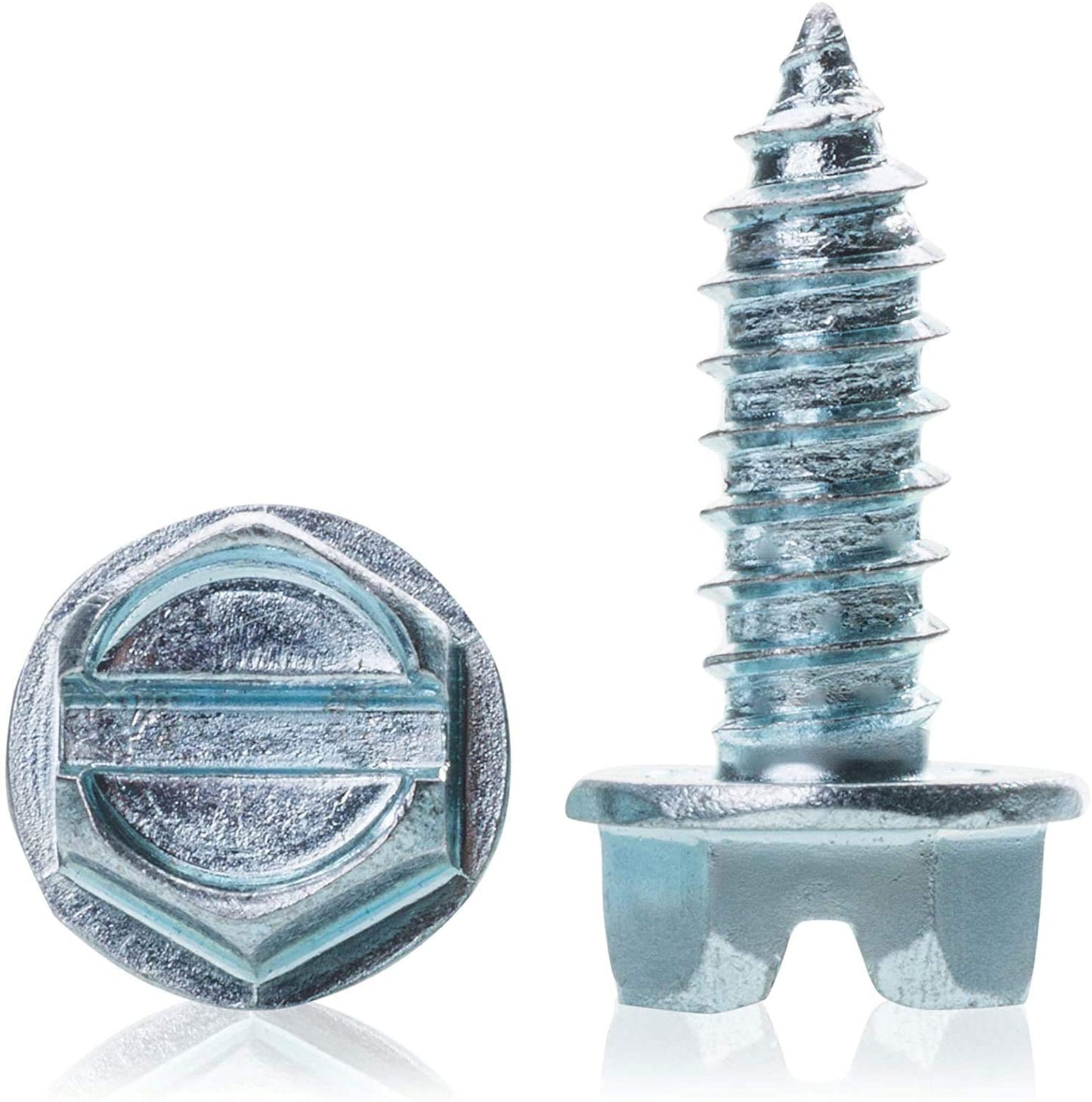 HI-TECH Zinc Plated License Plate Screws for Heavy-Duty Use