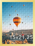 15x21.25 Puzzles Frame Gold for Stylish Wall Decoration