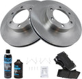 TRQ Front Brake Pad & Rotor Kit Compatible with 2003-09 GX470