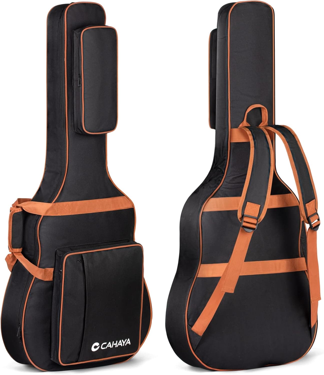 CAHAYA Padded Acoustic Guitar Gig Bag | Fits 40-42 Inch Guitars