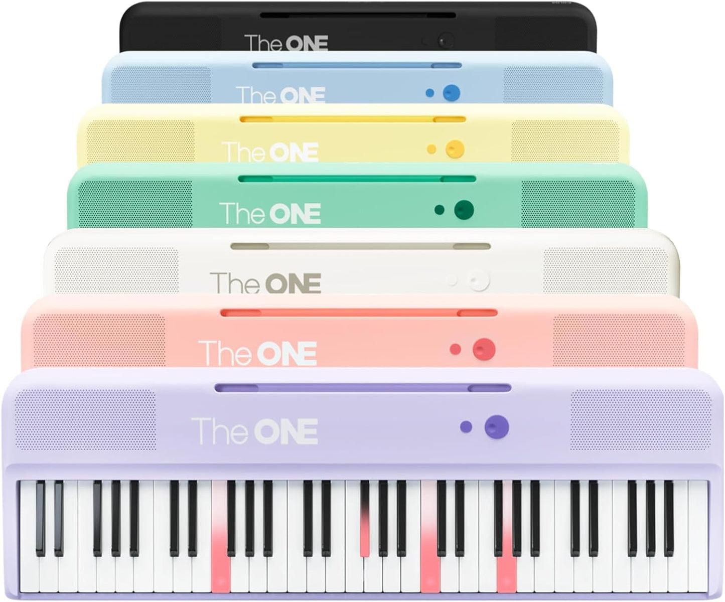 The ONE Smart Piano: 256 Tones, 64 Polyphony, LED Lights!
