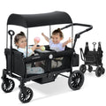 ELEMARA Wagon Stroller for 2 Kids - All-Terrain, Collapsible