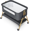 ANGELBLISS Baby Bassinet Bedside Sleeper - Breathable Washable