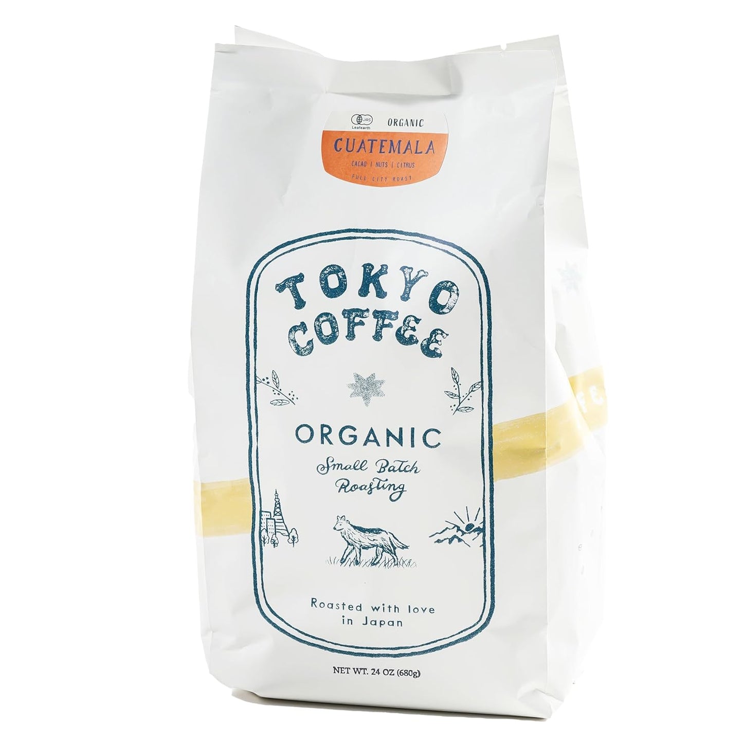 TOKYO COFFEE Organic Guatemala Whole Coffee Beans for Smooth Brew